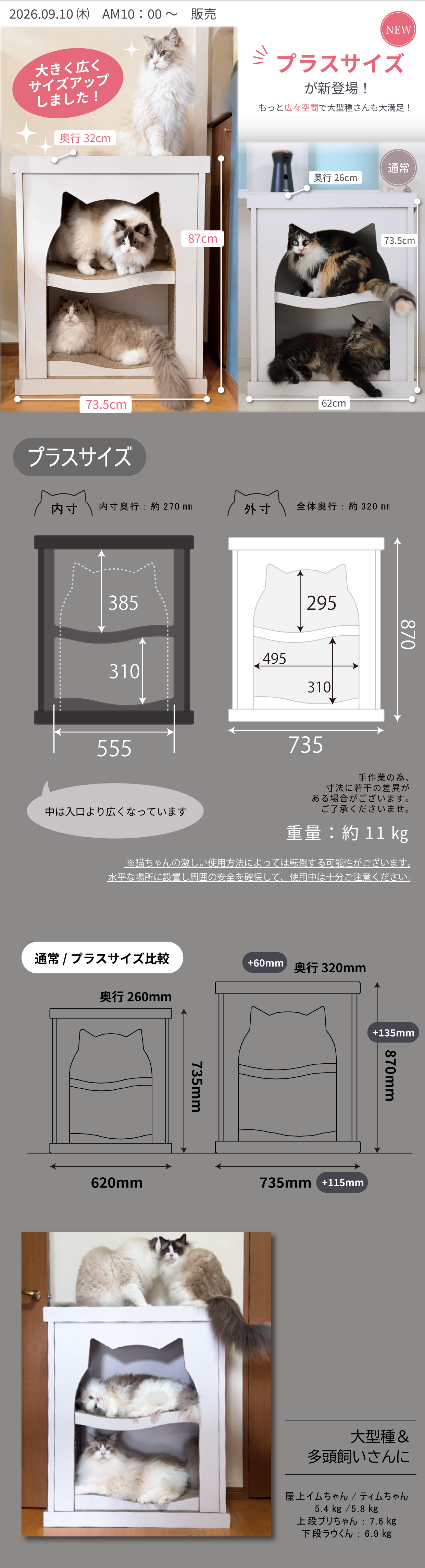 ニャントルプラスサイズLP